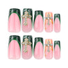 12 Sizes-24 Pcs Press On Nails JP3521