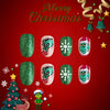 12 Sizes-24 Pcs Press On Nails C662