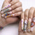 12 Sizes-24 Pcs Press On Nails Y071