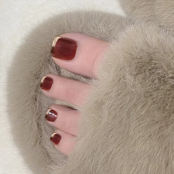 12 Sizes-24 PcsPress On Nails F200