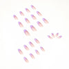 12 Sizes-24 Pcs Press On Nails JP1121