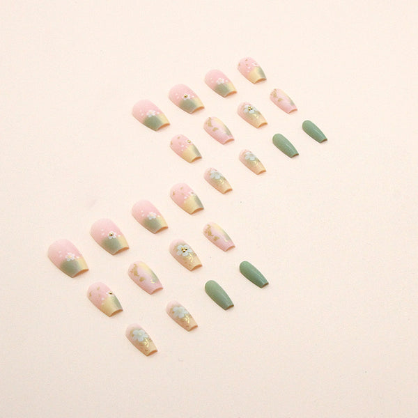 12 Sizes-24 Pcs Press On Nails Z568