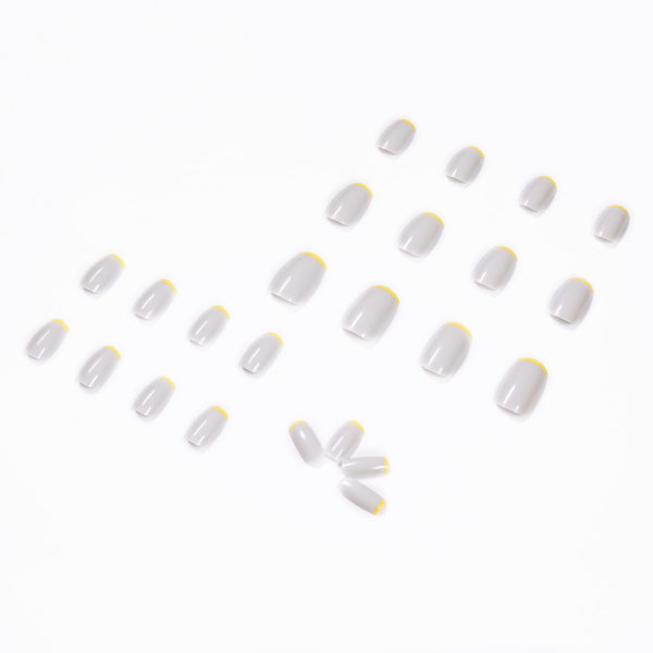 12 Sizes-24 Pcs Press On Nails JP1090