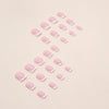 12 Sizes-24 Pcs Press On Nails W900