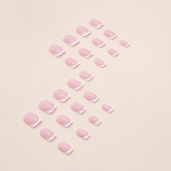 12 Sizes-24 Pcs Press On Nails W900