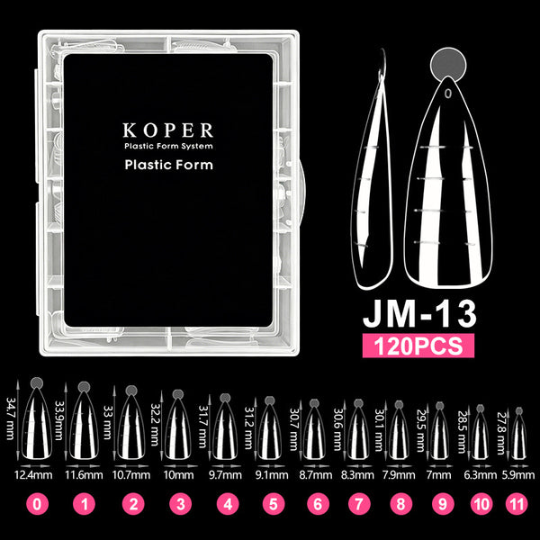 120 Pcs Press On Nails JM01