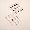12 Sizes-24 Pcs Press On Nails Z592