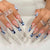 12 Sizes-24 Pcs Press On Nails JP1717