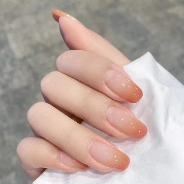 12 Sizes-24 Pcs Press On Nails R413