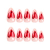 12 Sizes-24 Pcs Press On Nails JP3135