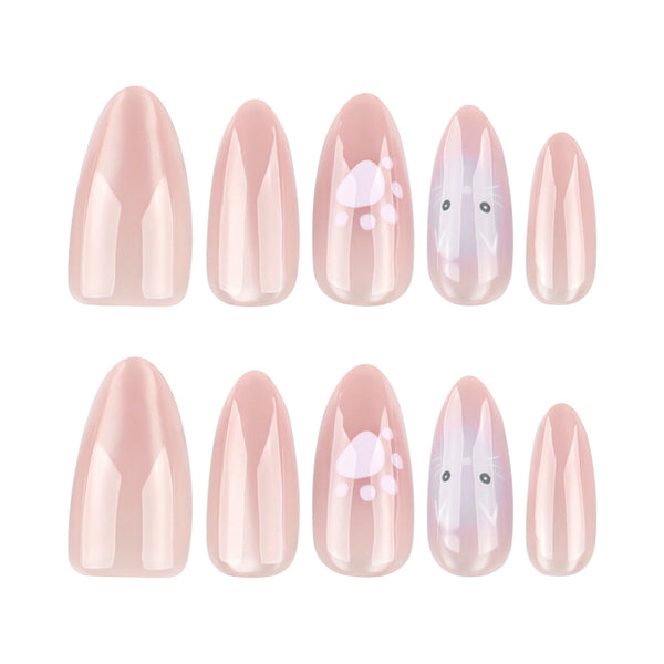 12 Sizes-24 Pcs Press On Nails JP4008