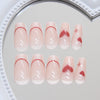 12 Sizes-24 Pcs Press On Nails R888