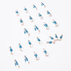 12 Sizes-24 Pcs Press On Nails JP1169
