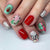 12 Sizes-24 Pcs Press On Nails C650