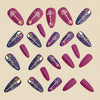 12 Sizes-24 Pcs Press On Nails Y1112