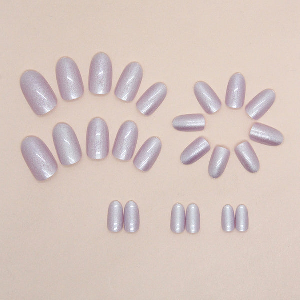 12 Sizes-24 Pcs Press On Nails W1190