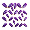12 Sizes-24 Pcs Press On Nails Y1442