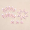 12 Sizes-24 Pcs Press On Nails Z690