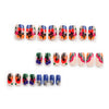 12 Sizes-24 Pcs Press On Nails JP2880