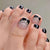 12 Sizes-24 Pcs Press On Nails D014