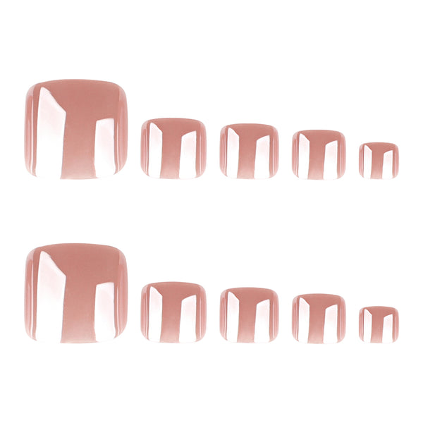 12 Sizes-24 Pcs Press On Nails JP4241