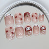 12 Sizes-24 Pcs Press On Nails R897