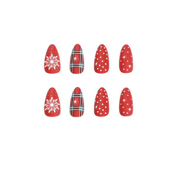 12 Sizes-24 Pcs Press On Nails JP1912