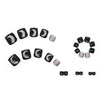 12 Sizes-24 Pcs Press On Nails F033