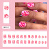12 Sizes-24 Pcs Press On Nails W891