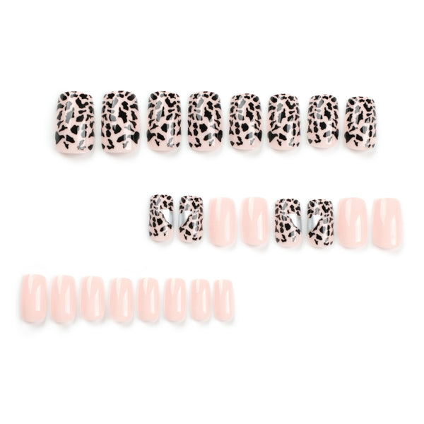 12 Sizes-24 Pcs Press On Nails JP2810