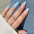 12 Sizes-24 Pcs Press On Nails Z896