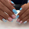 12 Sizes-24 Pcs Press On Nails Z473