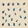 12 Sizes-24 Pcs Press On Nails Y274