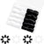 12 Sizes-24 Pcs Press On Nails Solid-1-24pcs