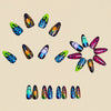 12 Sizes-24 Pcs Press On Nails y2043-24