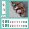 12 Sizes-24 Pcs Press On Nails W1263