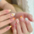 12 Sizes-24 Pcs Press On Nails JL0687