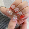 12 Sizes-24 Pcs Press On Nails C703