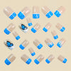 12 Sizes-24 Pcs Press On Nails Y1799
