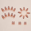 12 Sizes-24 Pcs Press On Nails W971