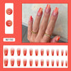 12 Sizes-24 Pcs Press On Nails W190