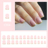 12 Sizes-24 Pcs Press On Nails C954