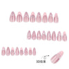 12 Sizes-24 Pcs Press On Nails JP4269