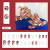12 Sizes-24 Pcs Press On Nails W061