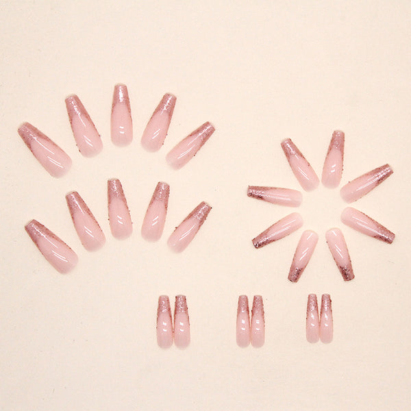 12 Sizes-24 Pcs Press On Nails W442