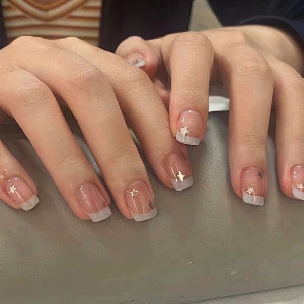 12 Sizes-24 Pcs Press On Nails R781