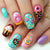 12 Sizes-24 Pcs Press On Nails Y627