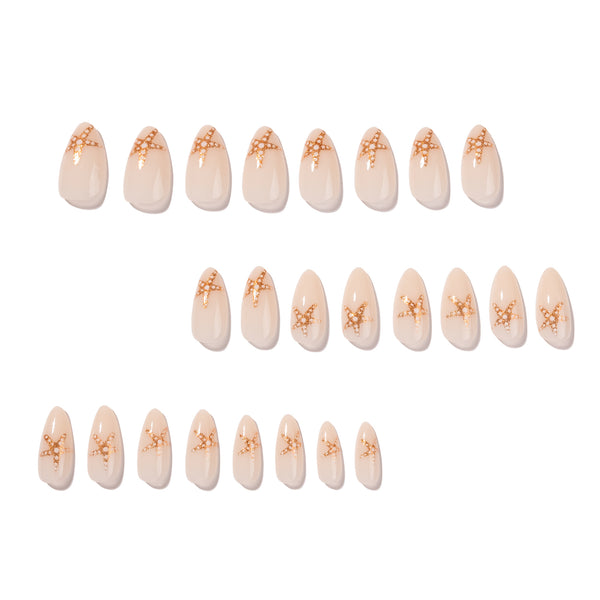 12 Sizes-24 Pcs Press On Nails JP4408