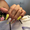 12 Sizes-24 Pcs Press On Nails W1349