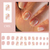 12 Sizes-24 Pcs Press On Nails C905